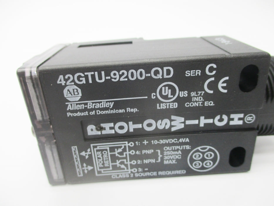INDUSTRIAL SPARE PART 42GTU-9200-QD SER. C 10-30VDC NSNP