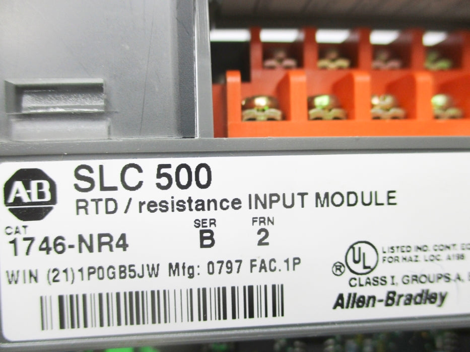 INDUSTRIAL SPARE PART 1746-NR4 SER. B F/W 2 NSNP