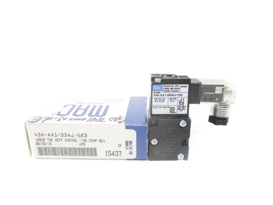 MAC 45A-AA1-DDAJ-1KD 24VDC 120PSI NSMP