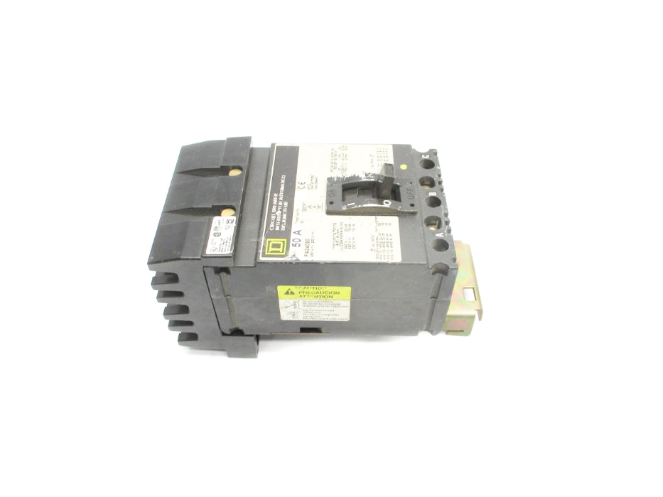 SQUARE D FA34050 SER. 2 480VAC 50A (GREY) UNMP