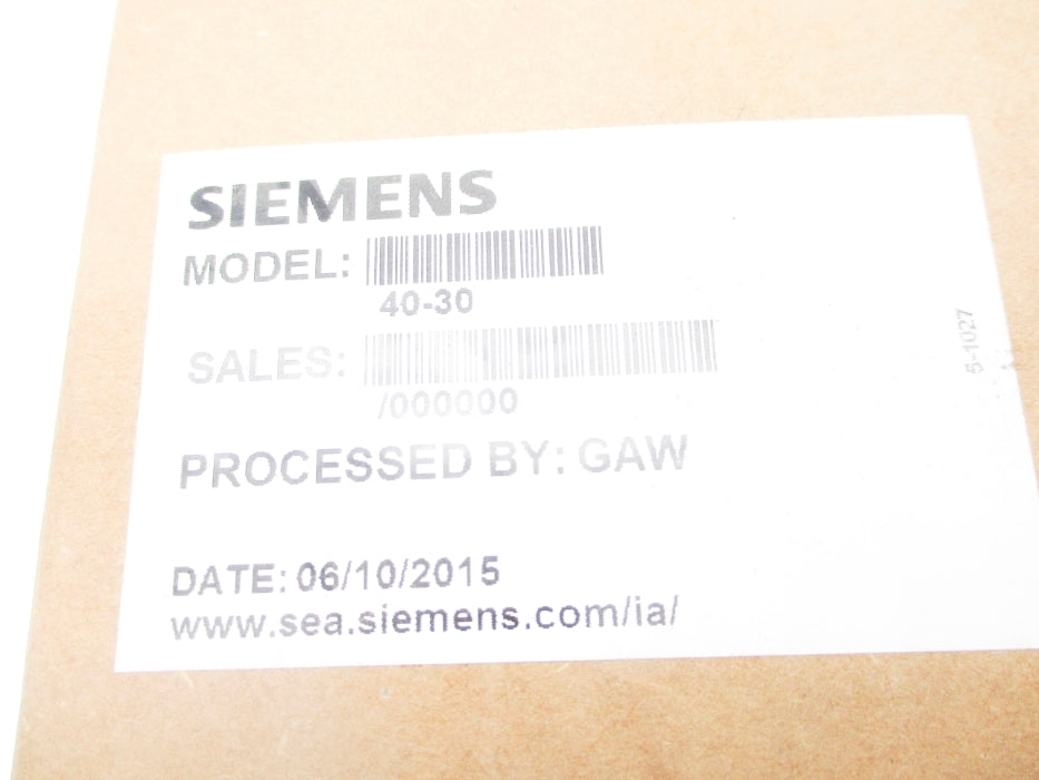 SIEMENS 40-30 NSMP