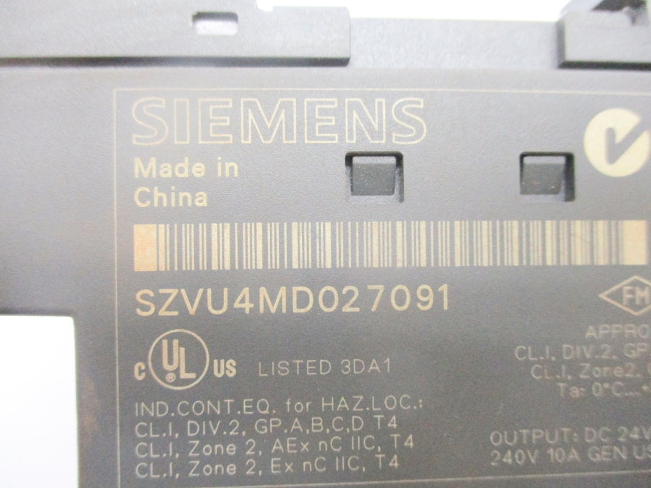 SIEMENS 6ED1052-1FB00-0BA5 240V 10A NSNP