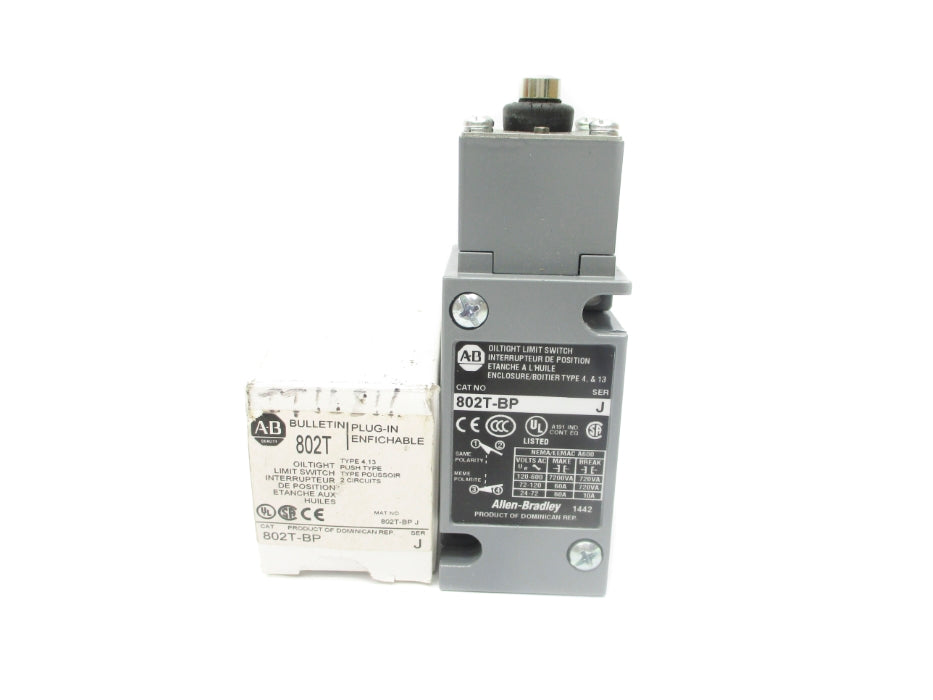 ALLEN BRADLEY 802T-BP SER. J (WH) NSMP