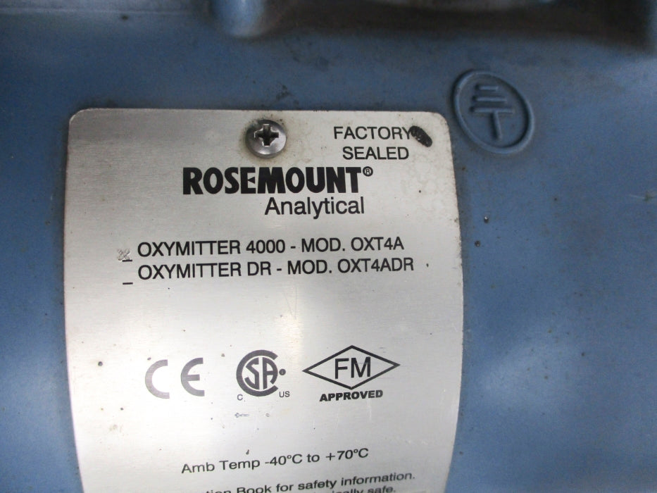 ROSEMOUNT OXT4A UNMP