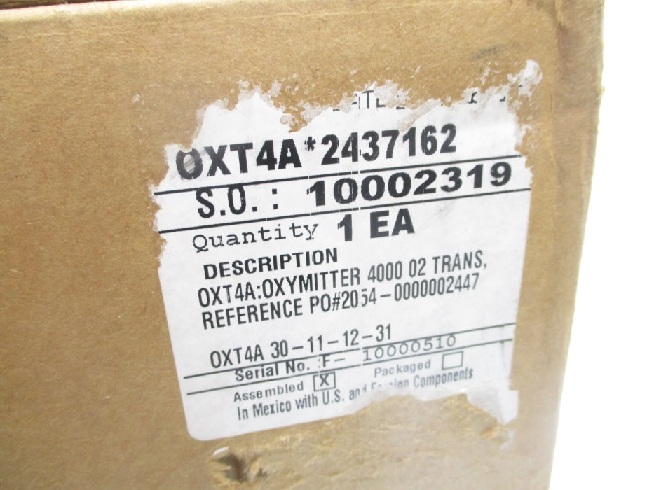 ROSEMOUNT OXT4A 30111231000000 NSFS