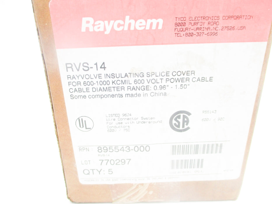 RAYCHEM RVS-14 (PKG OF 5) NSMP