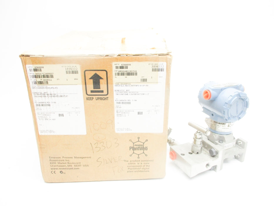 ROSEMOUNT 3051CG2A02A1AH2SJE5L4T1 9PSI NSMP