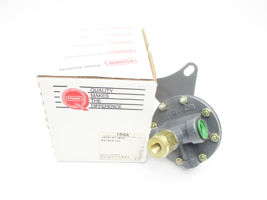 FISHER CONTROLS 164A-81/MTG 0-100PSI NSMP