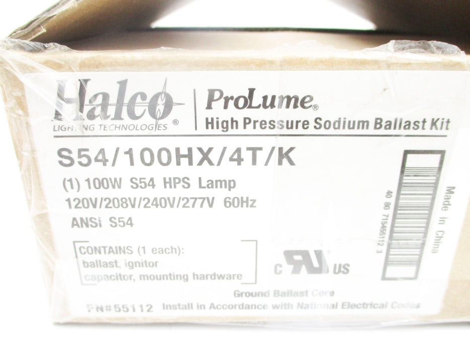HALCO S54/100HX/4T/K 55112 NSMP