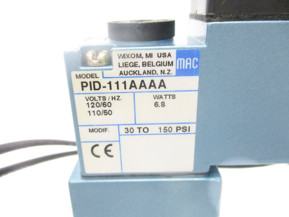 MAC PID-111AAAA 110/120V 30-150PSI NSNP
