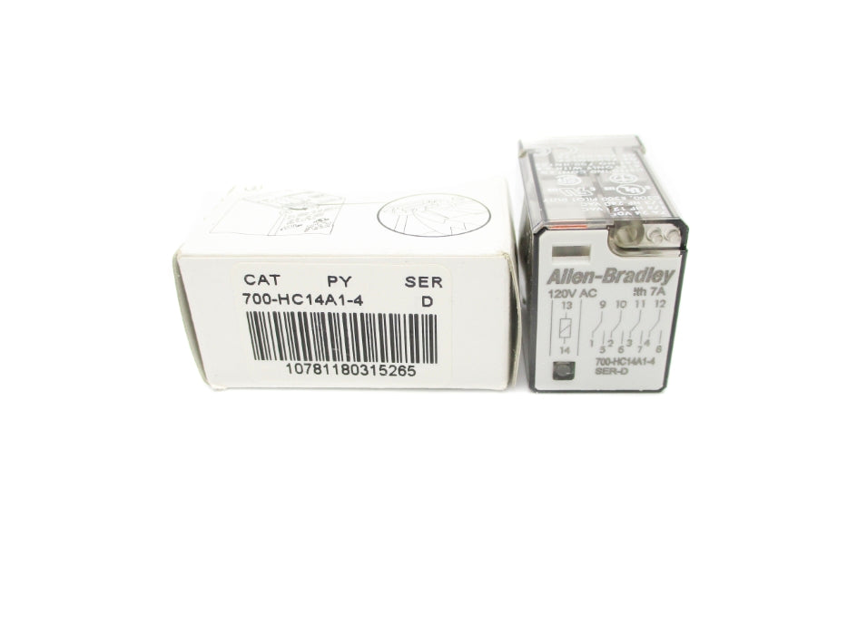 INDUSTRIAL SPARE PART 700-HC14A1-4 SER. D 120VAC 7A (WH) NSMP