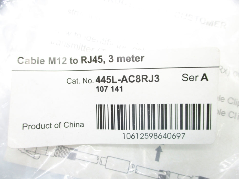 INDUSTRIAL SPARE PART 445L-AC8RJ3 SER. A NSMP