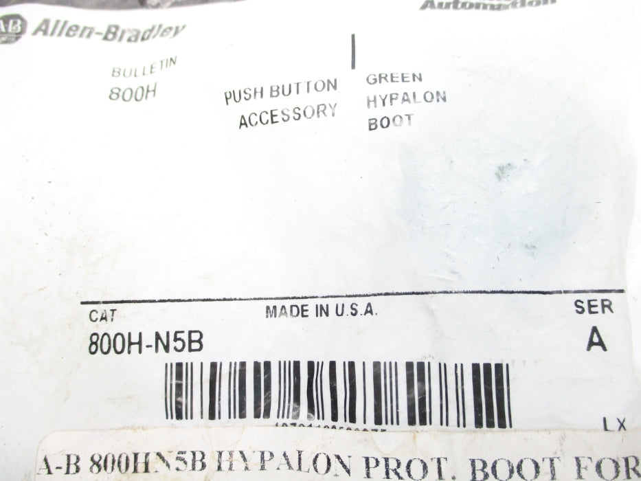 ALLEN BRADLEY 800H-N5B SER. A NSMP