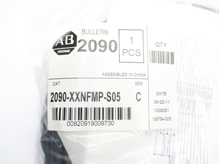 ALLEN BRADLEY 2090-XXNFMP-S05 SER. C NSMP