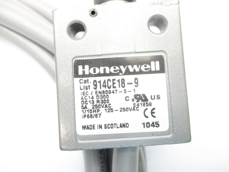 HONEYWELL 914CE18-9 250VAC 5A NSNP