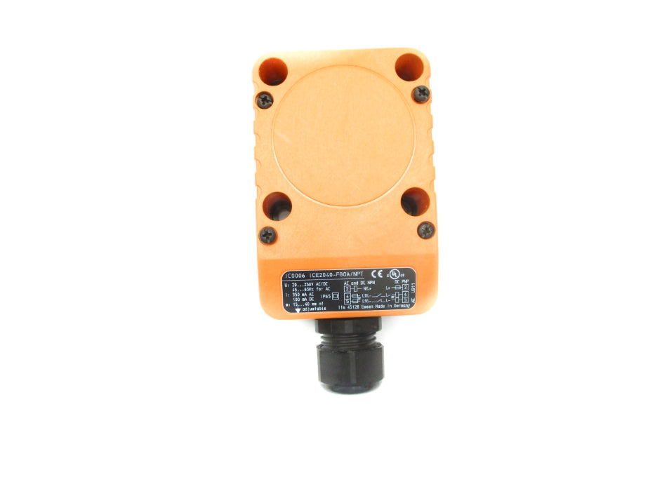 IFM EFECTOR ICE2040-FBOA/NPT IC0006 20-250VAC/DC NSNP