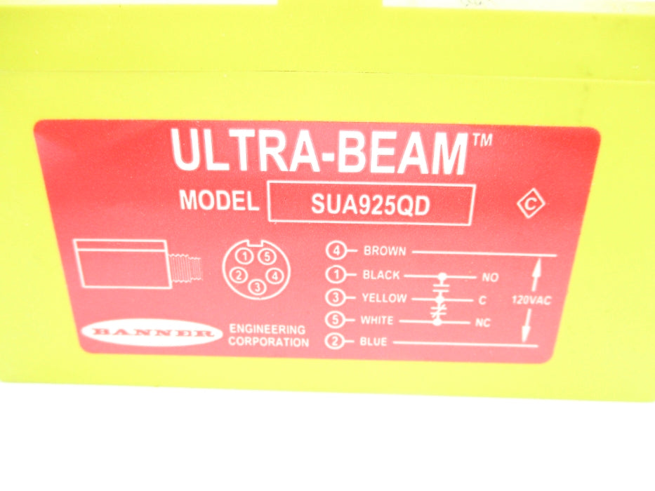 BANNER ENGINEERING SUA925QD 120VAC NSNP
