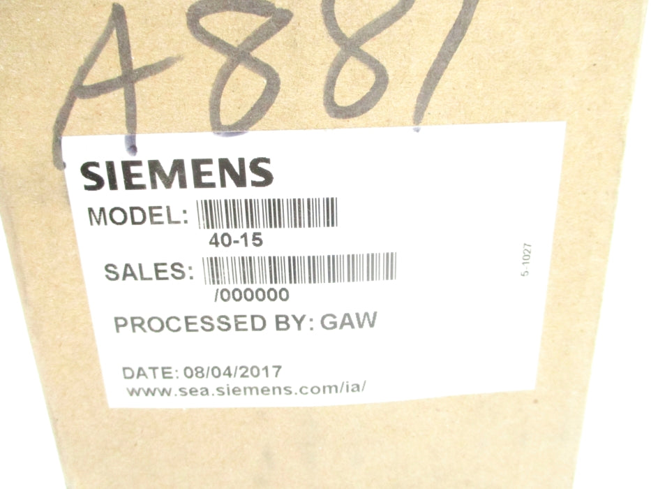 SIEMENS 40-15 NSMP