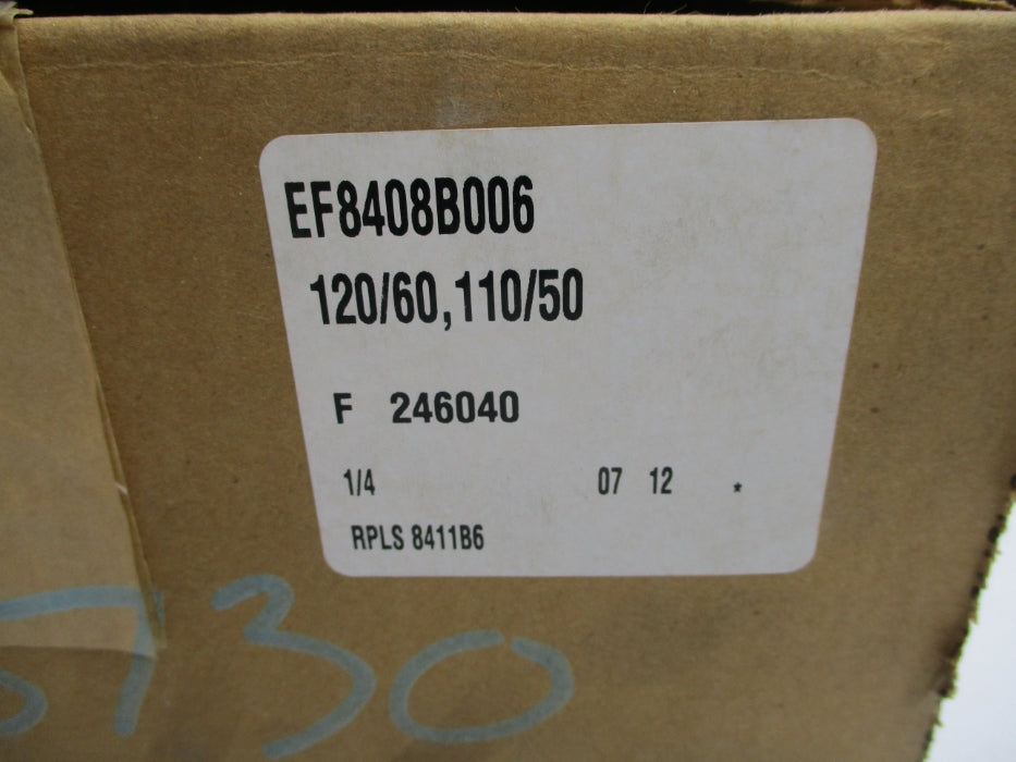 ASCO EF8408B006 110/120V NSMP