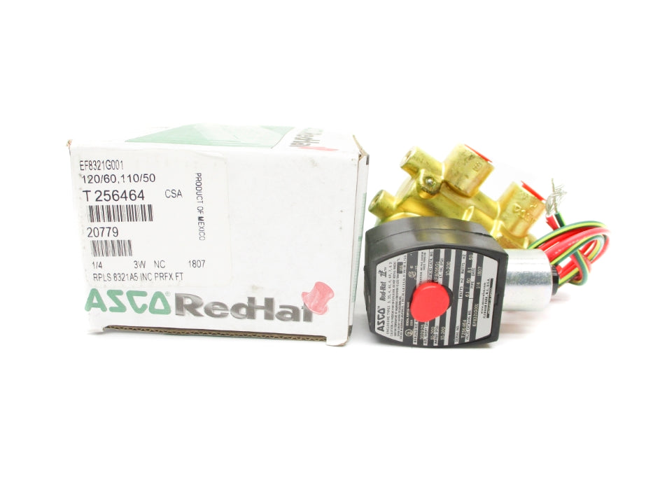 ASCO EF8321G001 110/120V 10-200PSI 1/4" NSMP