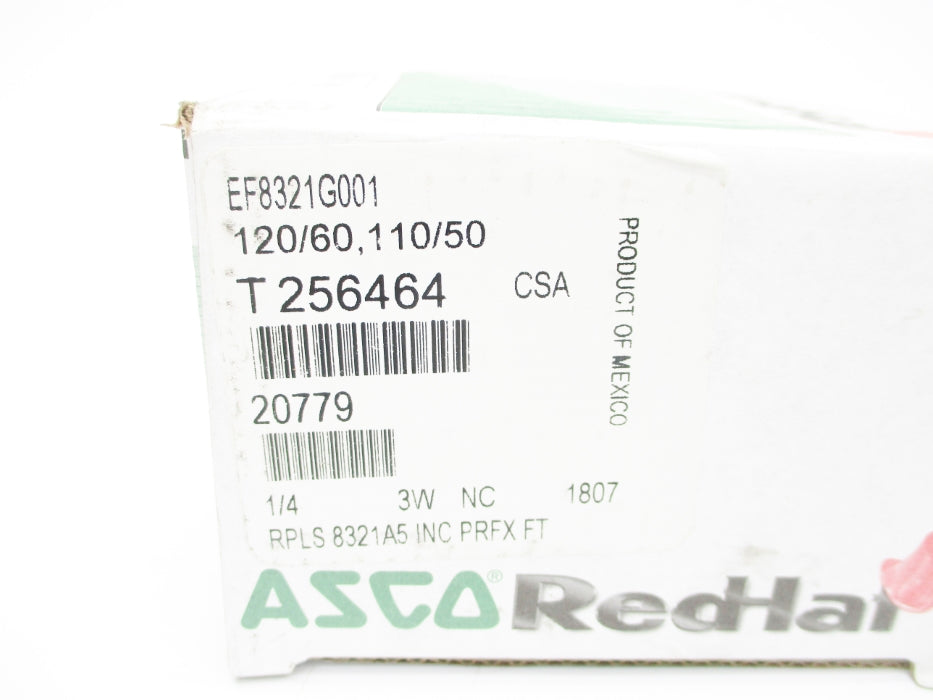 ASCO EF8321G001 110/120V 10-200PSI 1/4" NSMP