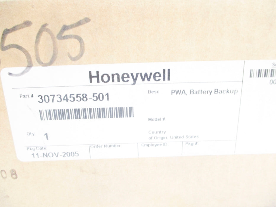 HONEYWELL 30734558-501 NSMP