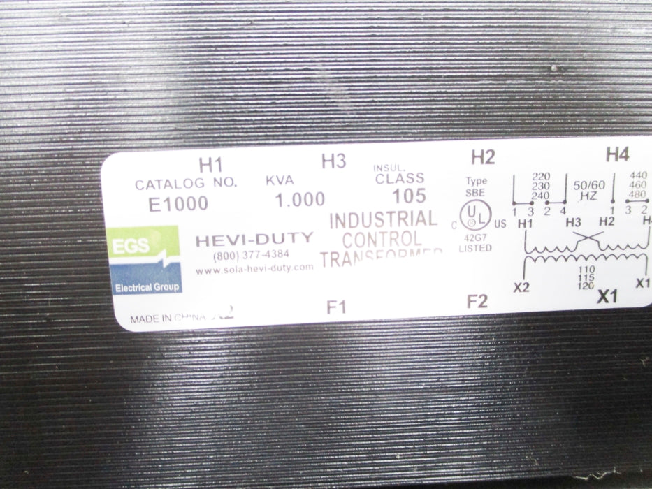 EGS E1000 1.000KVA NSMP