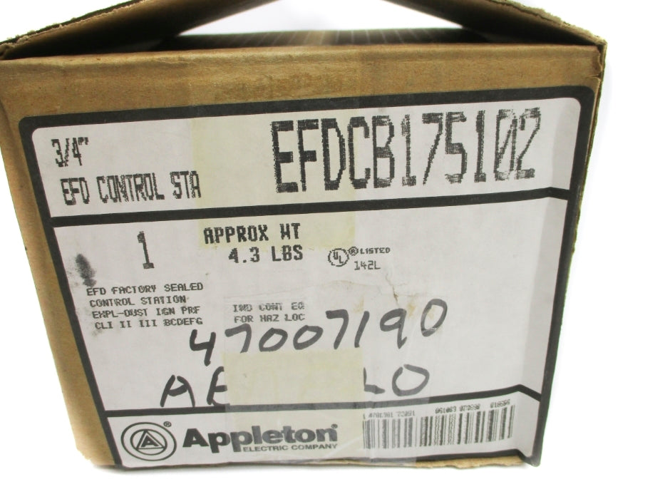 APPLETON EFDCB175102 NSMP