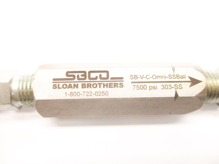 SLOAN BROTHERS SB-V-C-OMNI-SSBALL NSNP