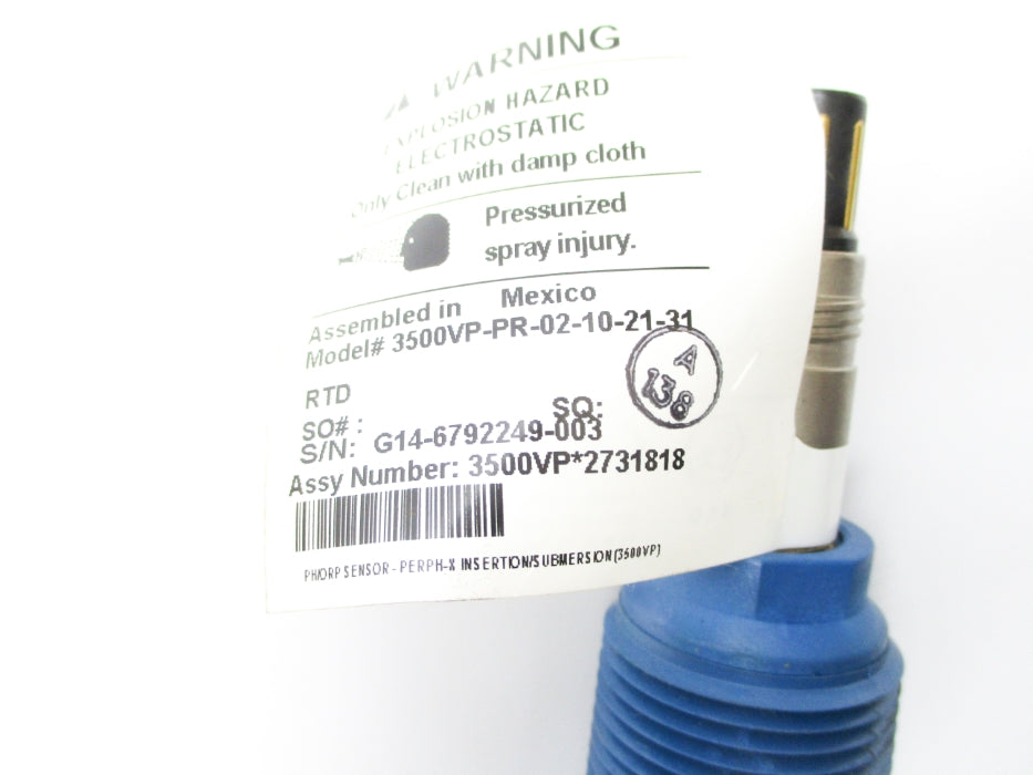 ROSEMOUNT 3500VP-PR-02-10-21-31 NSMP