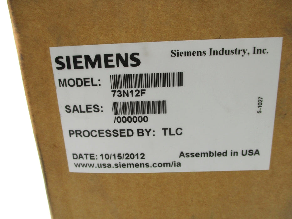 SIEMENS 73N12F NSMP