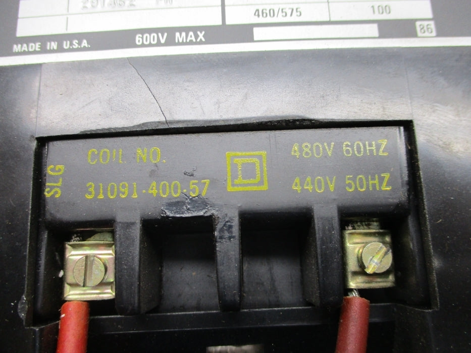SQUARE D 8536SFO1 SER. A 480V NSNP
