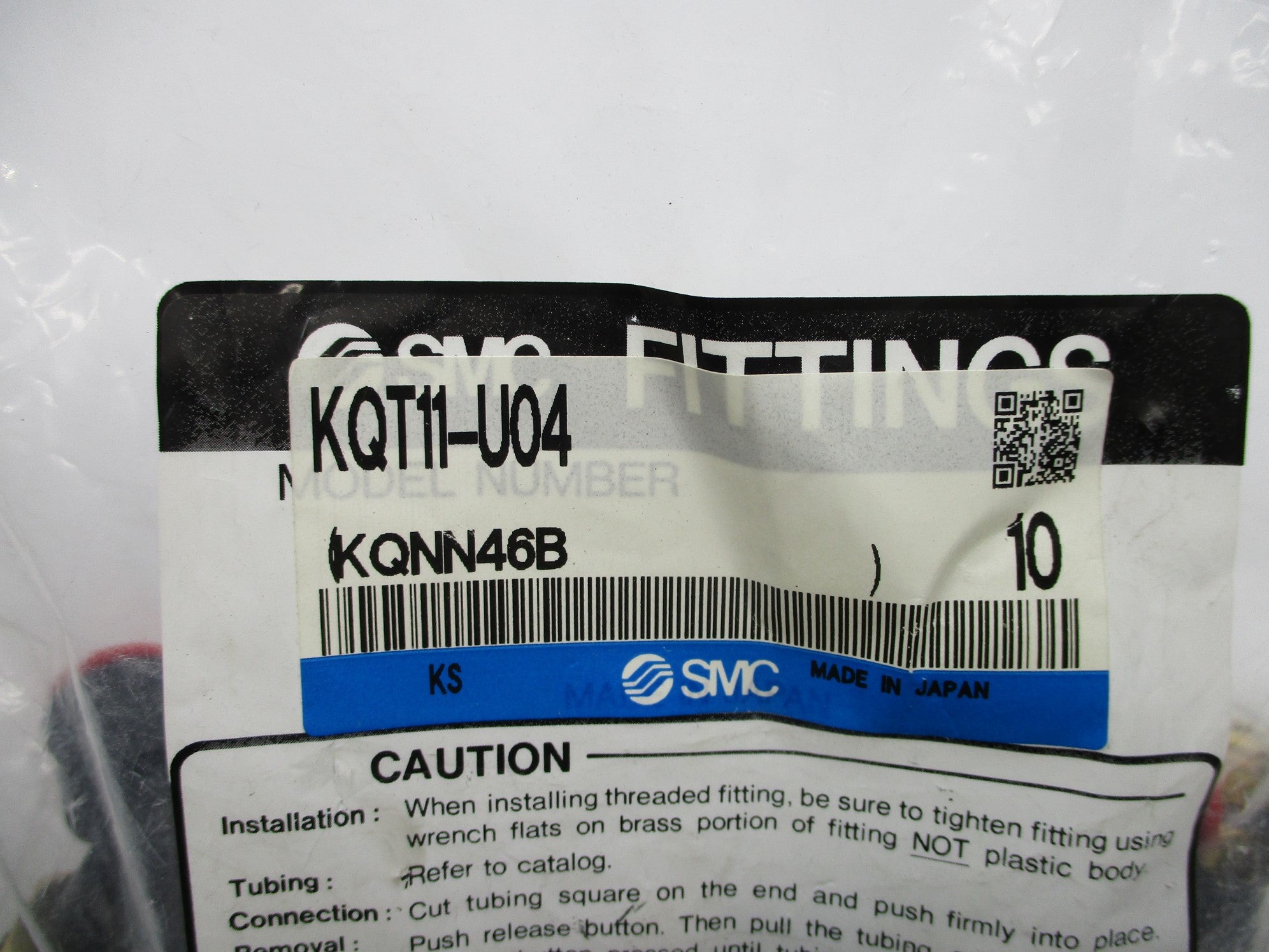 SMC KQT11-U04 (PKG OF 10) NSMP