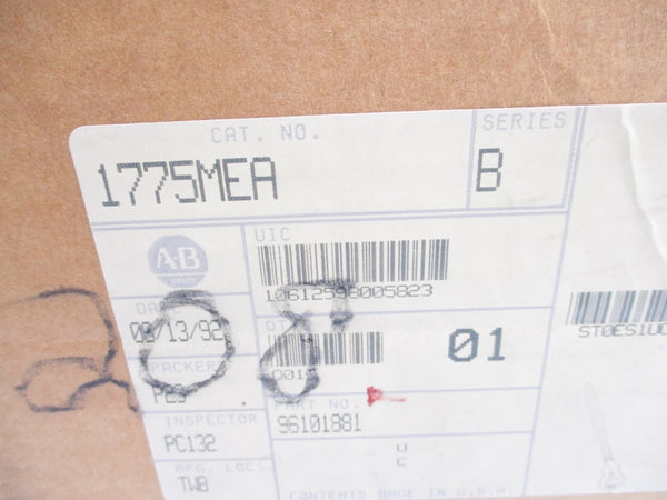 ALLEN BRADLEY 1775-MEA SER. B NSMP