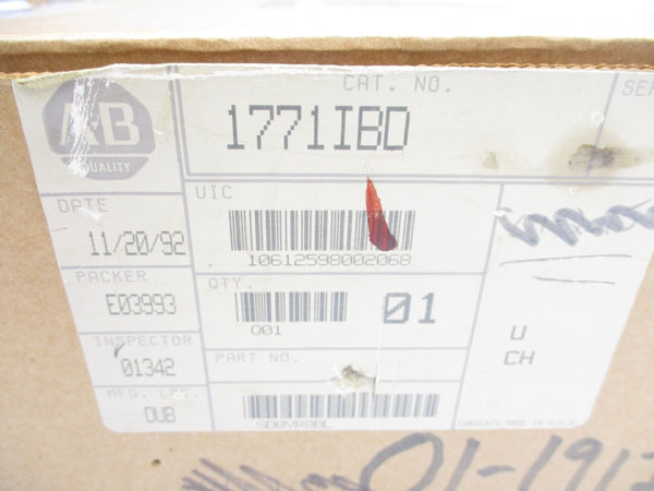 ALLEN BRADLEY 1771-IBD NSMP