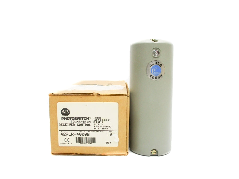 ALLEN BRADLEY 42RLR-4000B SER. B 120/240VAC 2.5/5A (BR/WH) NSMP