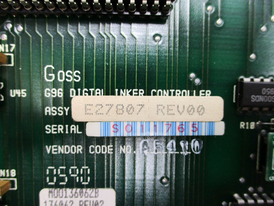 GOSS E027807-0001 REV. 00 NSMP