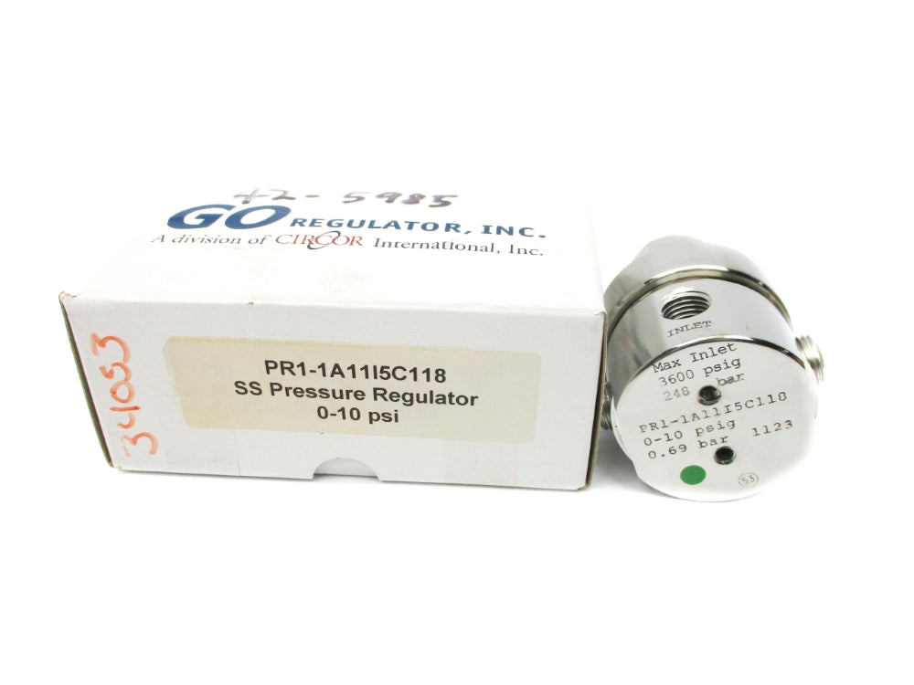 GO PR1-1A11I5C118 0-10PSI NSMP