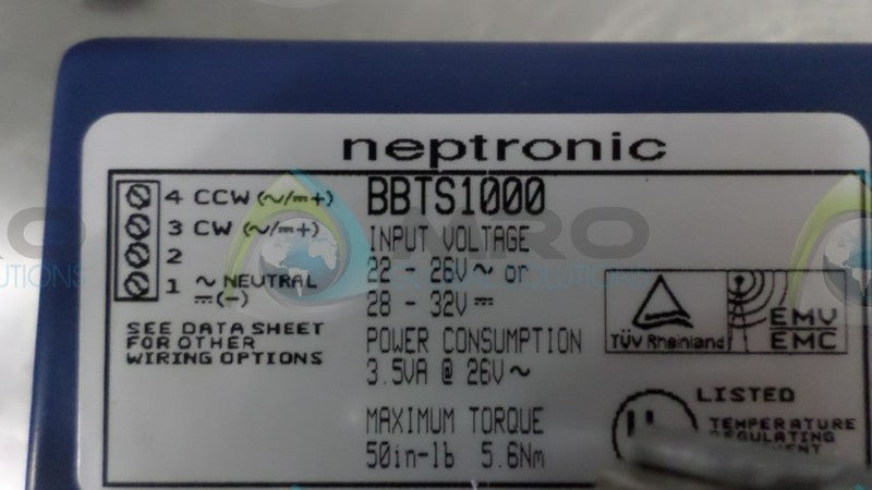 NEP INC. BBTS1000 NSMP