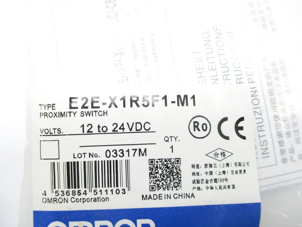 OMRON E2E-X1R5F1-M1 12-24VDC NSMP
