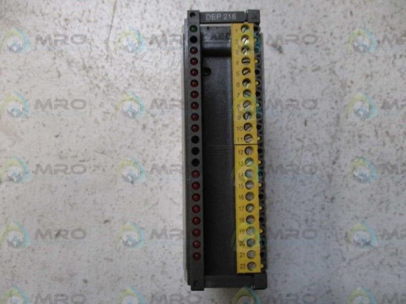 SCHNEIDER AEG MODICON DEP218/AS-BDEP-218 DISCRETE INPUT MODULE NSNP