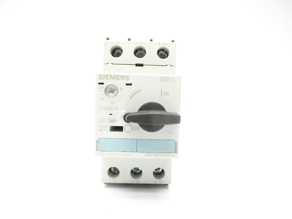 SIEMENS 3RV1021-4CA10 690V 17-22A NSNP