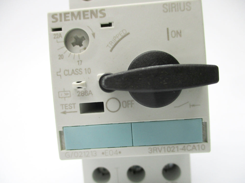 SIEMENS 3RV1021-4CA10 690V 17-22A NSNP