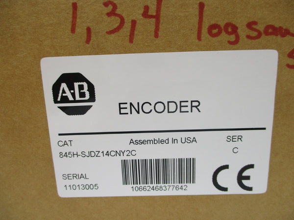 ALLEN BRADLEY 845H-SJDZ14CNY2C SER. C (BR/WH) NSMP