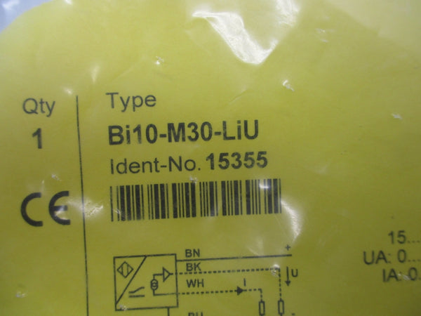 TURCK BI10-M30-LIU 15355 15-30VDC NSMP