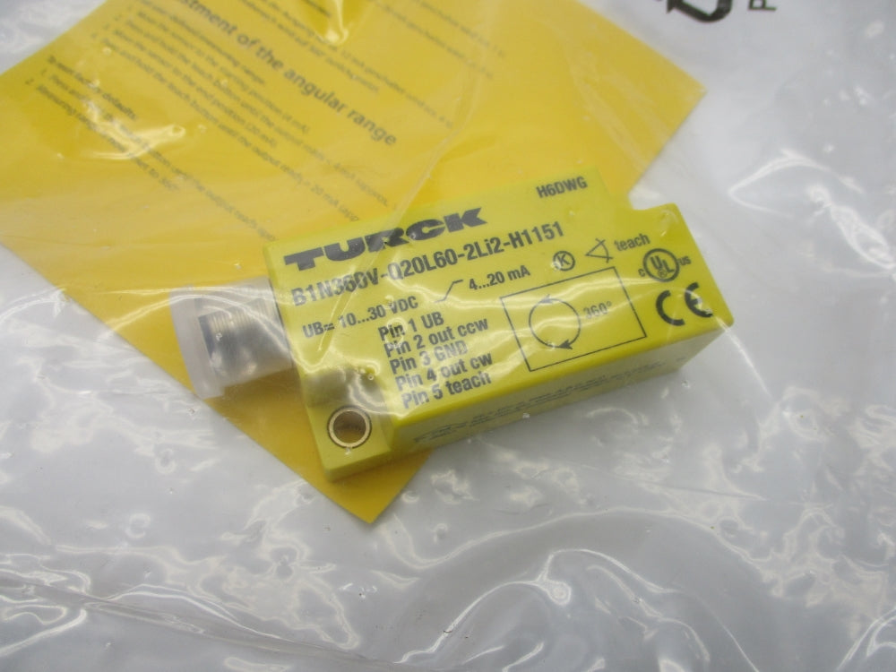 TURCK B1N360V-Q20L60-2LI2-H1151 1534068 10-30VDC NSMP