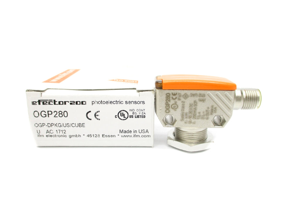 IFM EFECTOR OGP-DPKG/US/CUBE OGP280 10-30VDC NSMP