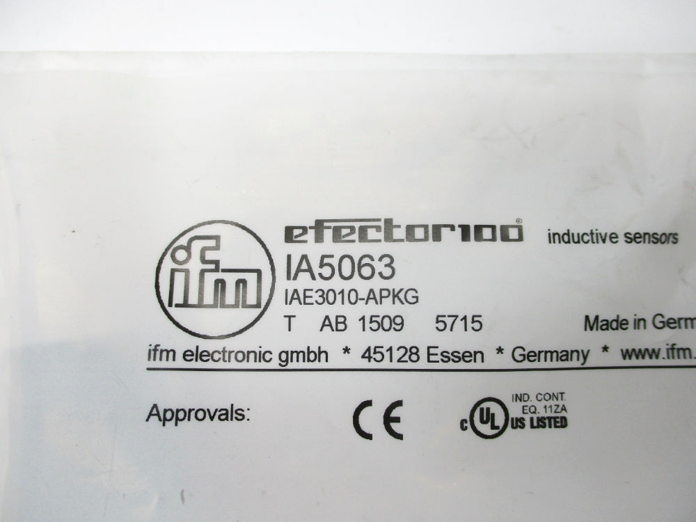 IFM EFECTOR IAE3010-APKG IA5063 10-55VDC NSMP
