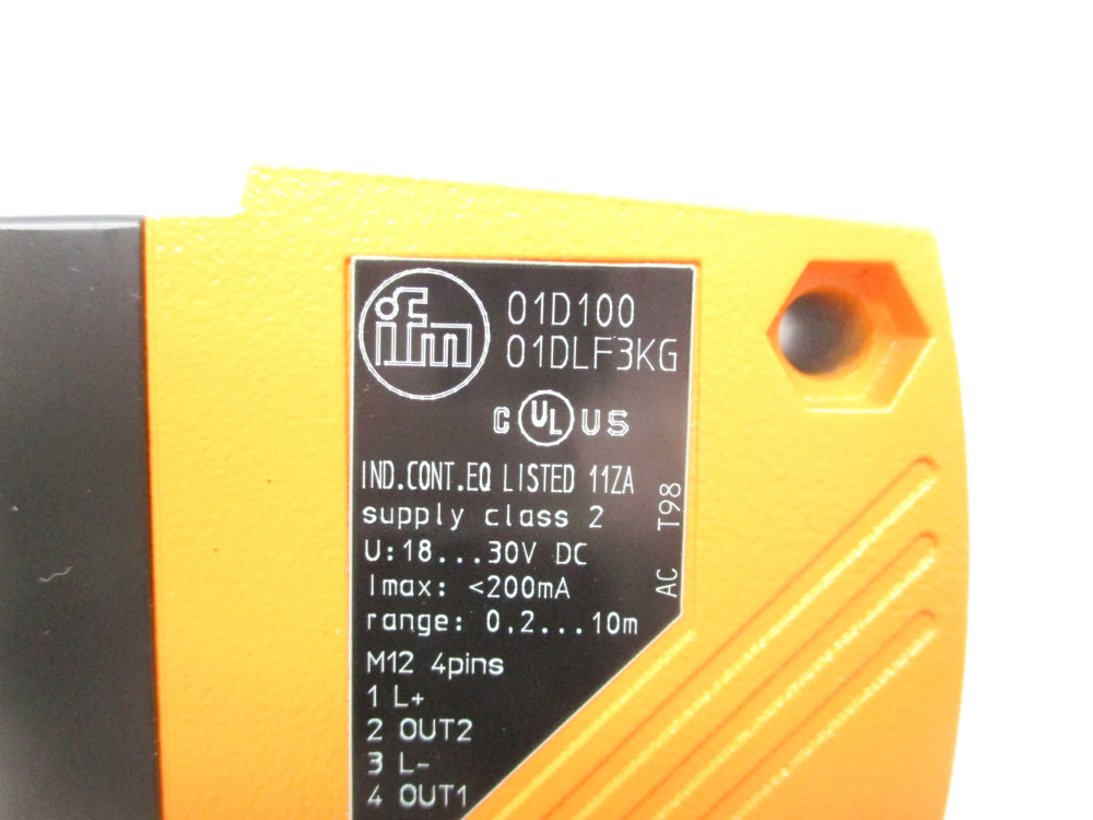 IFM EFECTOR O1D100 O1DLF3KG 18-30VDC NSNP