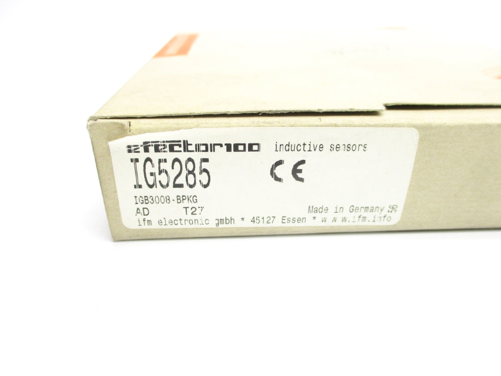 IFM EFECTOR IGB3008-BPKG IG5285 NSMP